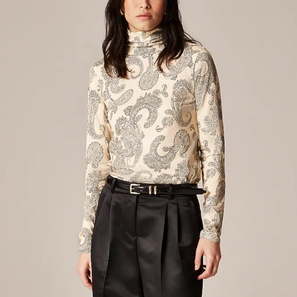 J. Crew Soft Cotton Turtleneck